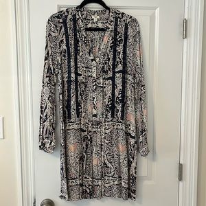 Anthropologie long sleeve dress